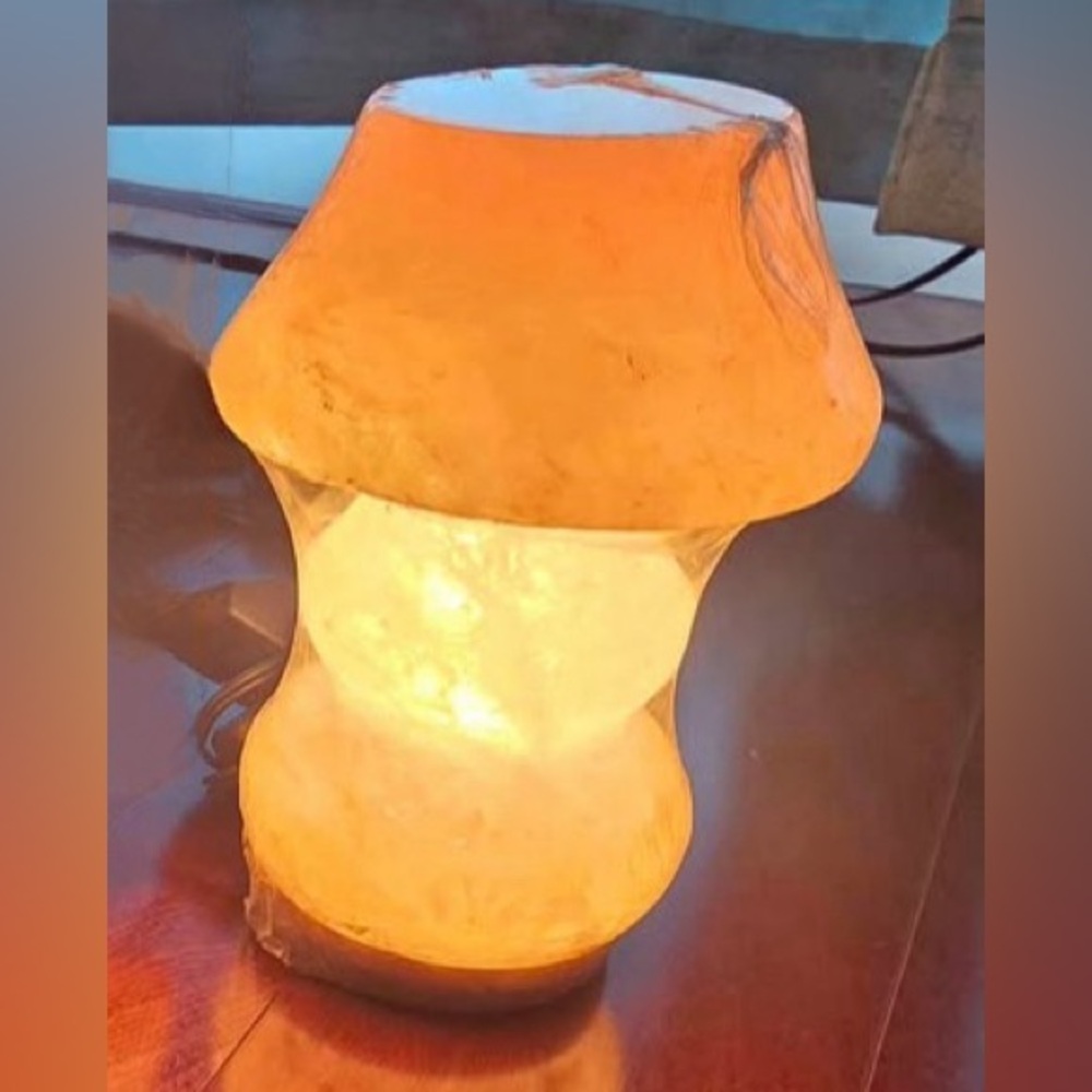 Large Unique Himalayan Salt Lamp
